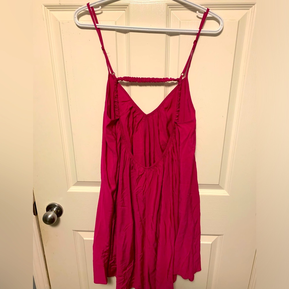 Fuchsia dress 👗